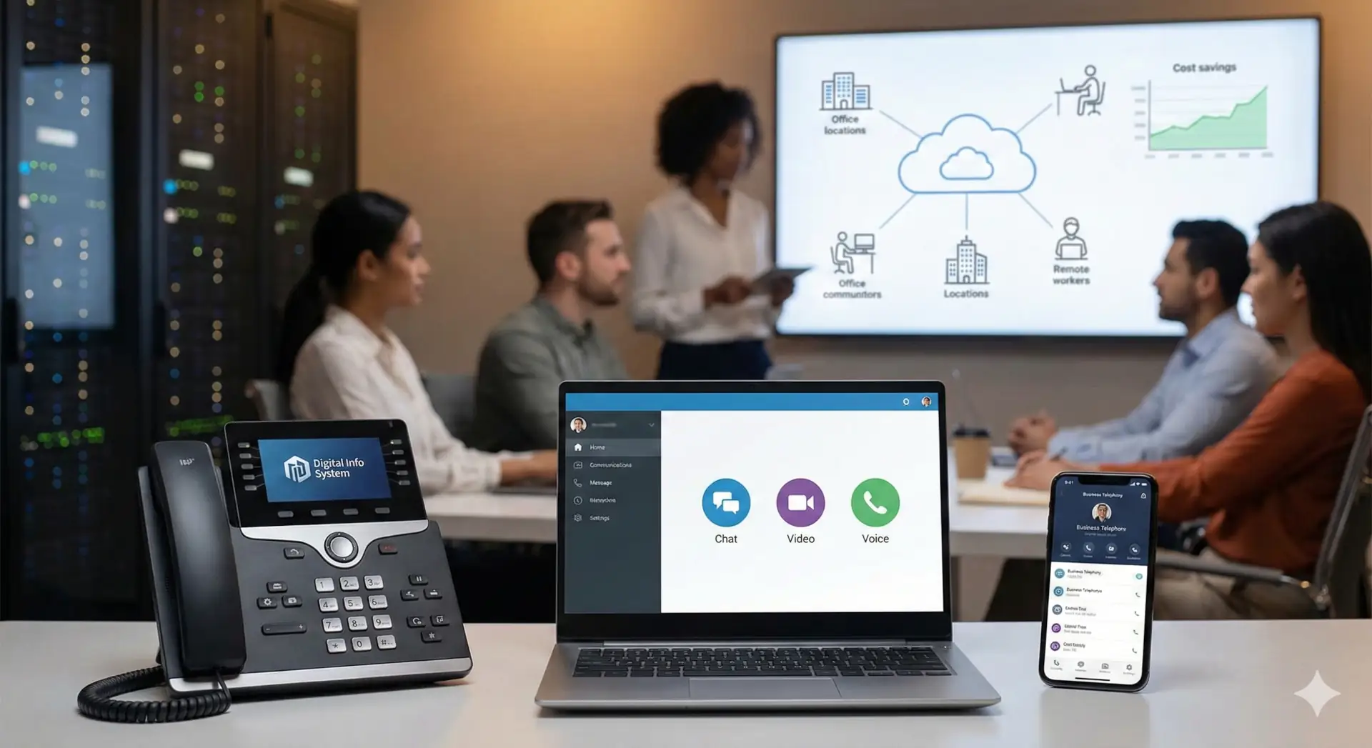 Téléphonie VoIP entreprise